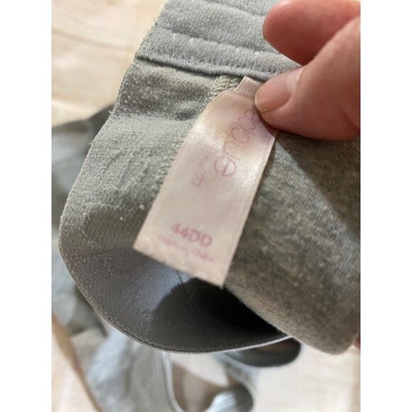 Cacique Women's Grey Wireless Soft Cup Plus Size T Shirt Bra - 44DD - Picture 9 of 10